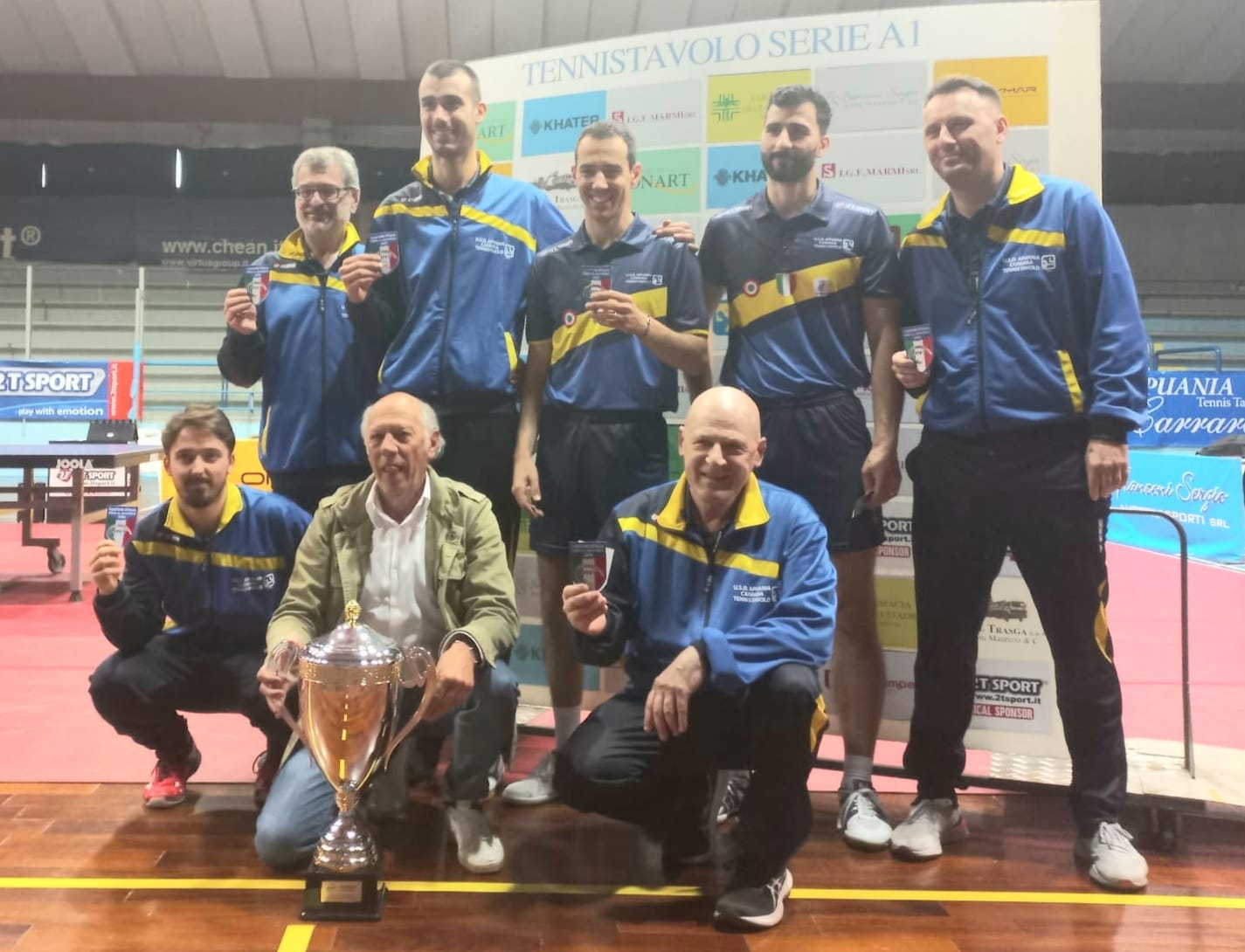 Apuania Carrara vince il settimo scudertto 2023 2024