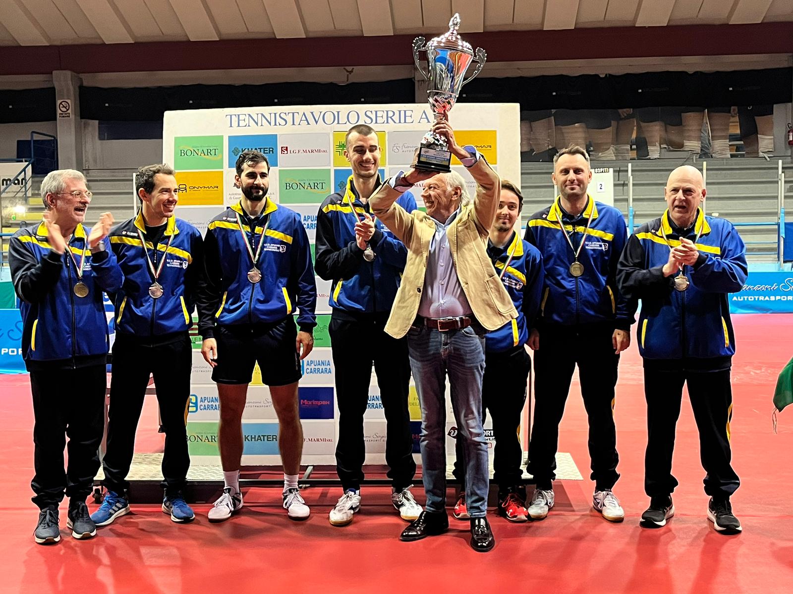 Apuania Carrara vince la sua terza Supercoppa Italiana consecutiva 2023 2024