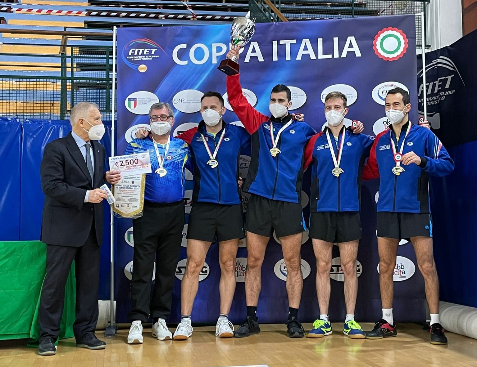 Apuania Carrara vincitrice della Coppa Italia 2022