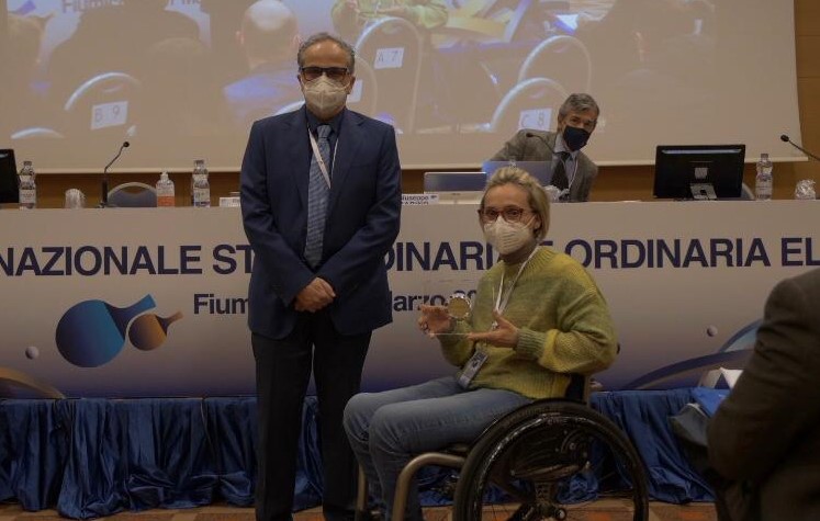 Assemblea 6 7 marzo 2021 premiazione Michela Brunelli