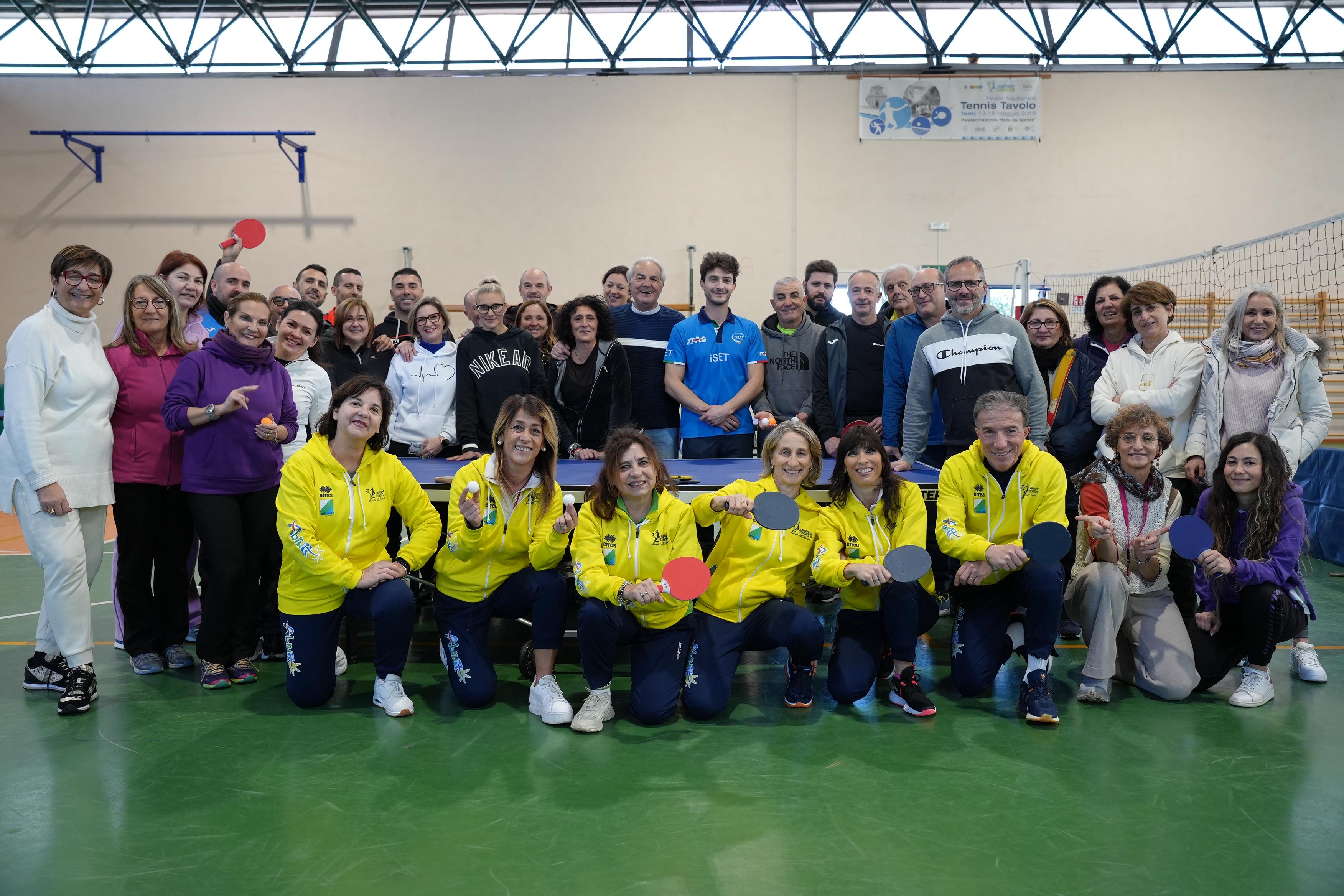 Attività del tennistavolo