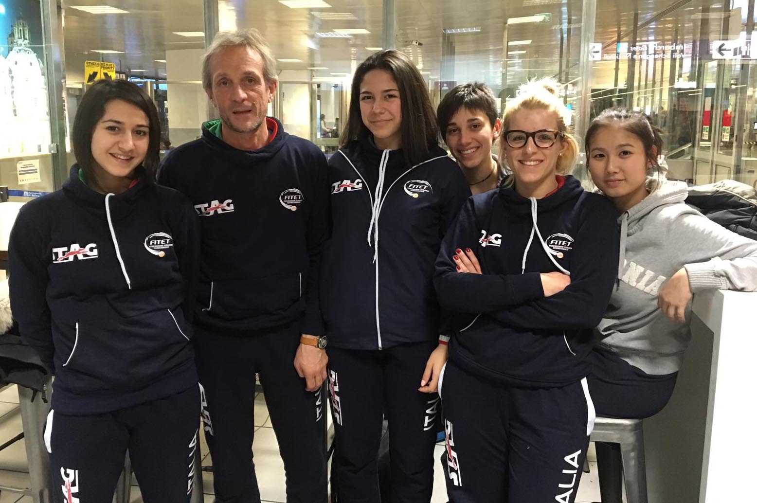 Azzurre in partenza per Open dUngheria 2018