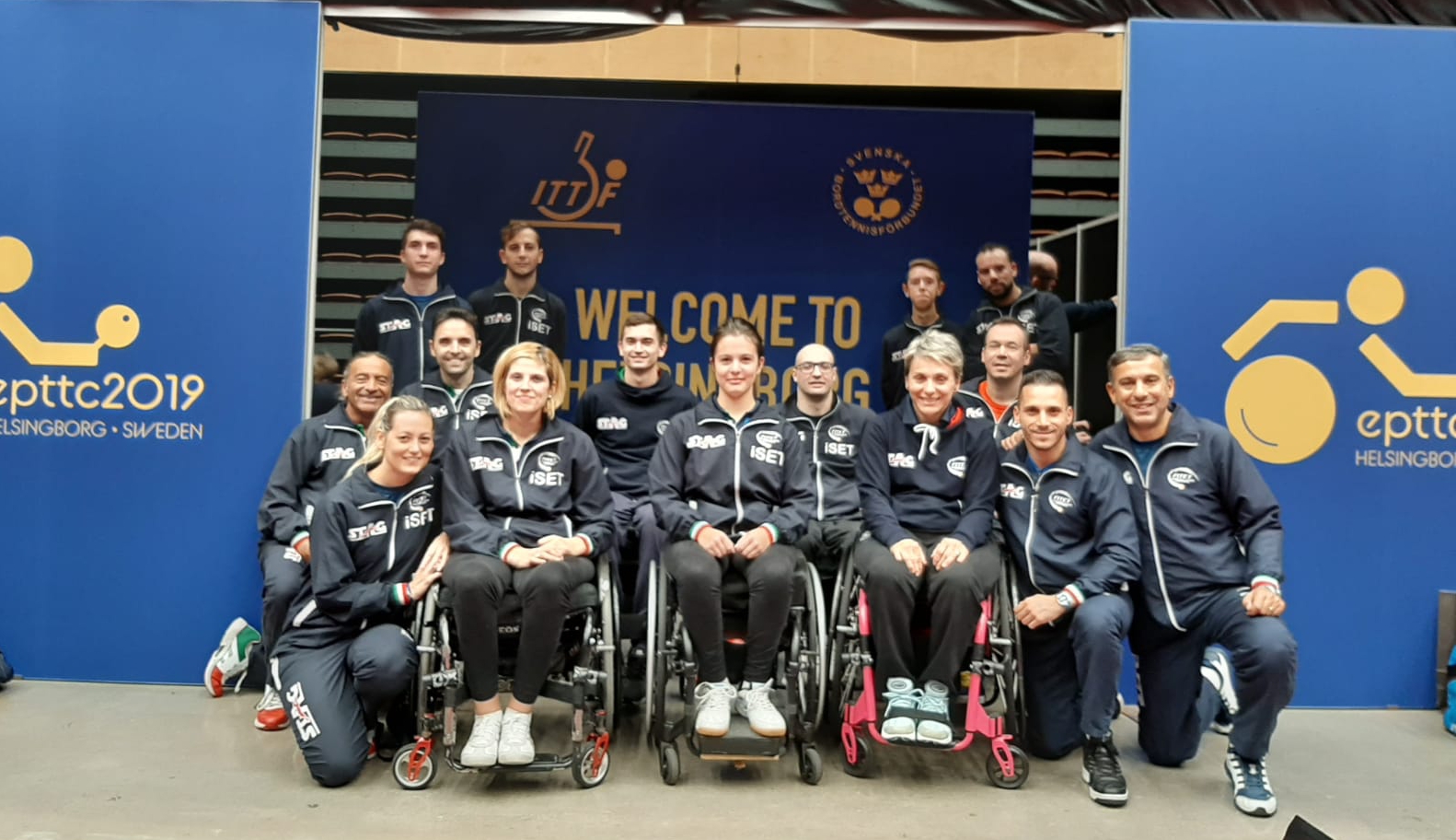 Azzurri ai Campionati Europei paralimpici 2019