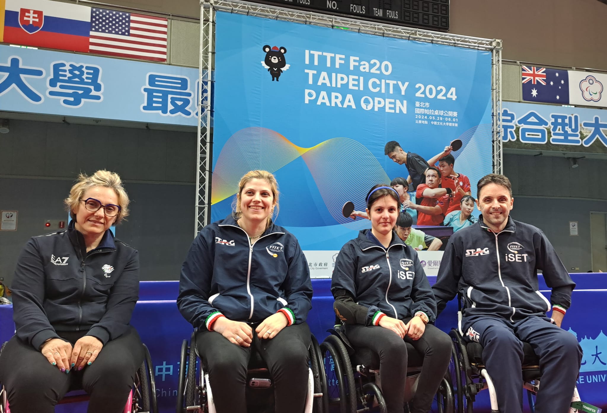 Azzurri allITTF Taipei City Para Open 2024