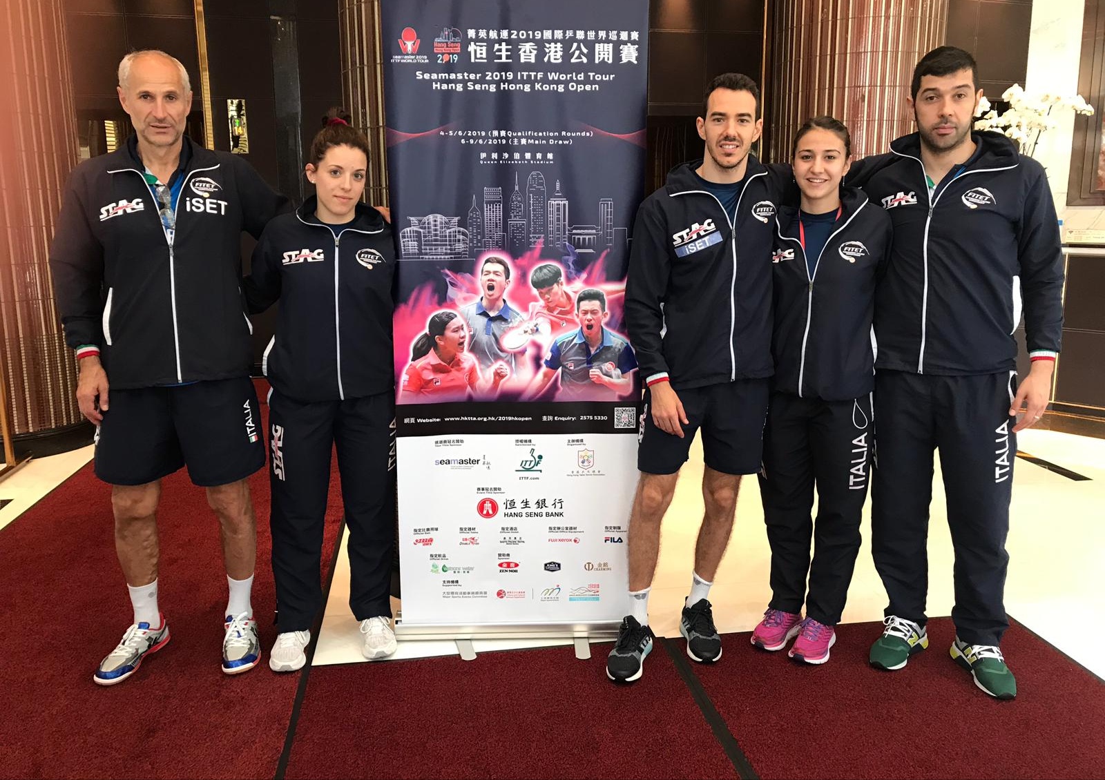Azzurri allOpen di Hong Kong 2019