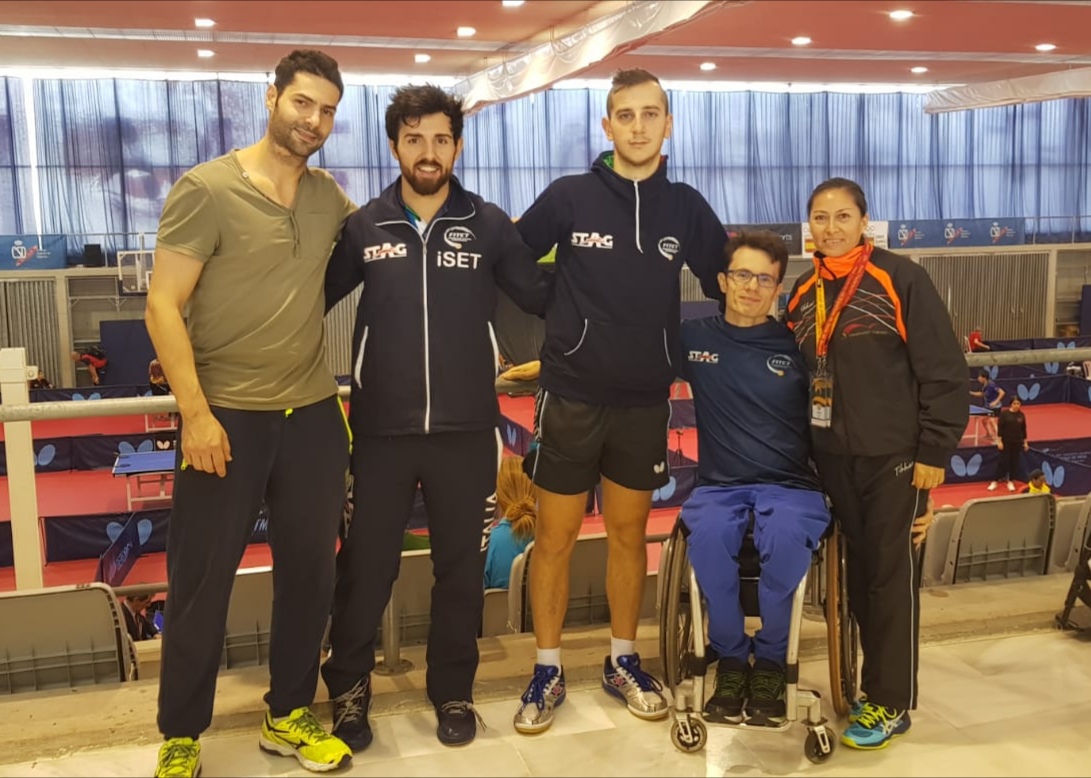 Azzurri allOpen di Spagna paralimpico 2018