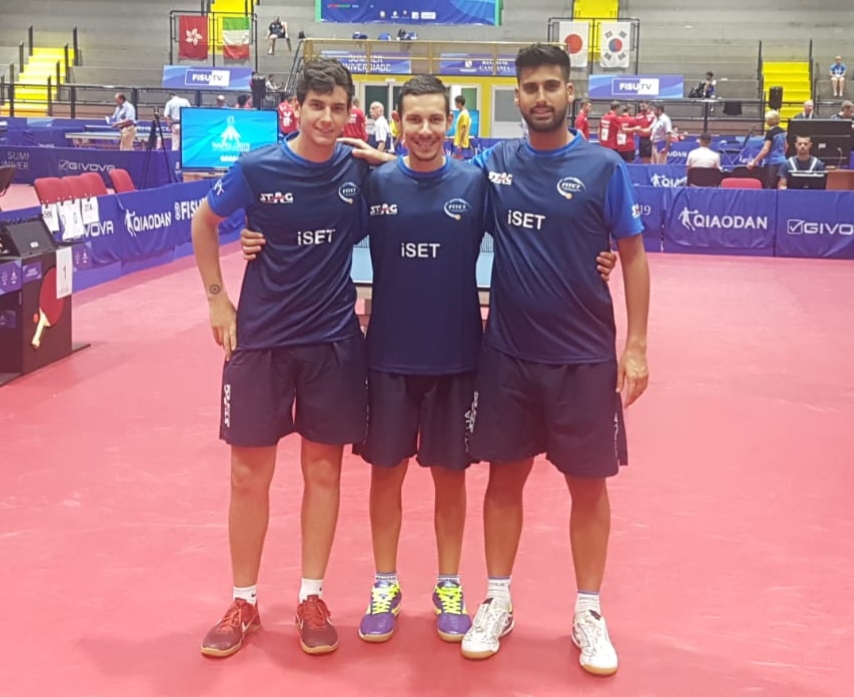 Azzurri alle Universiadi di Napoli 2019