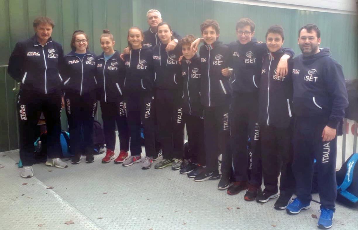 Azzurri cadetti allOpen del Belgio giovanile 2019