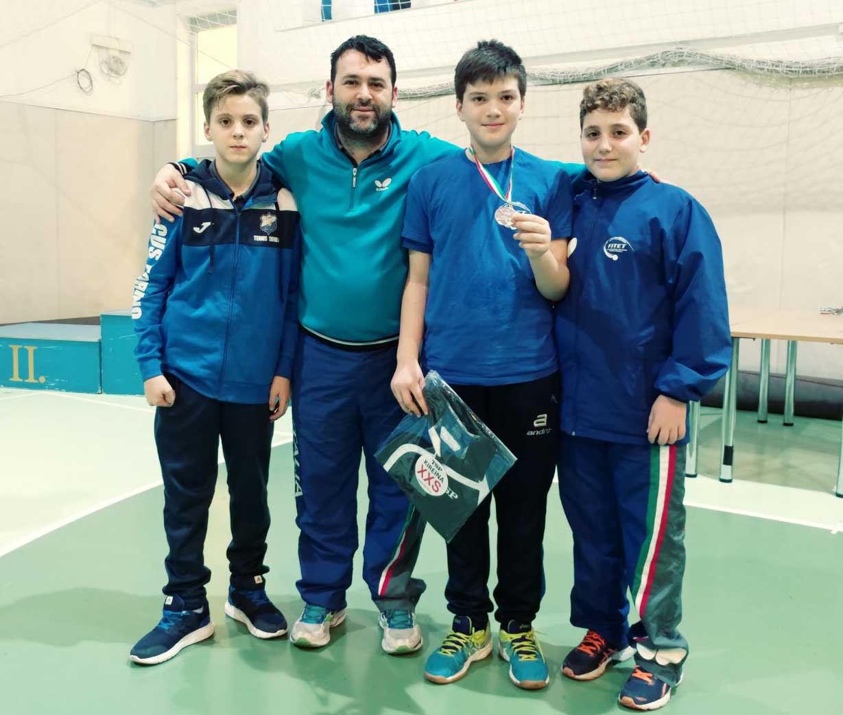 Azzurri con medaglia al Minicadet Open dUngheria 2018 2