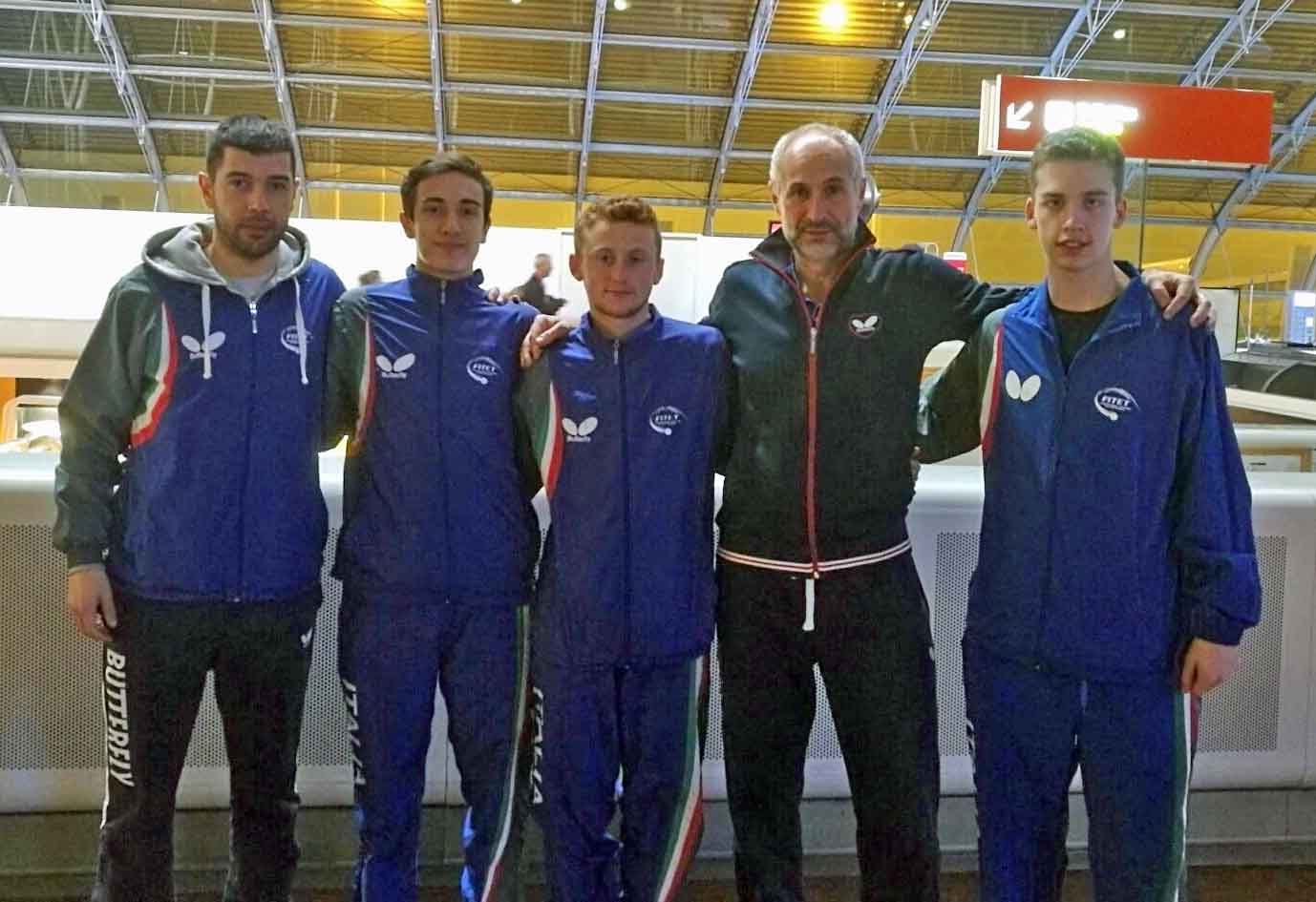 Azzurri in Francia per match Europeo a squadre