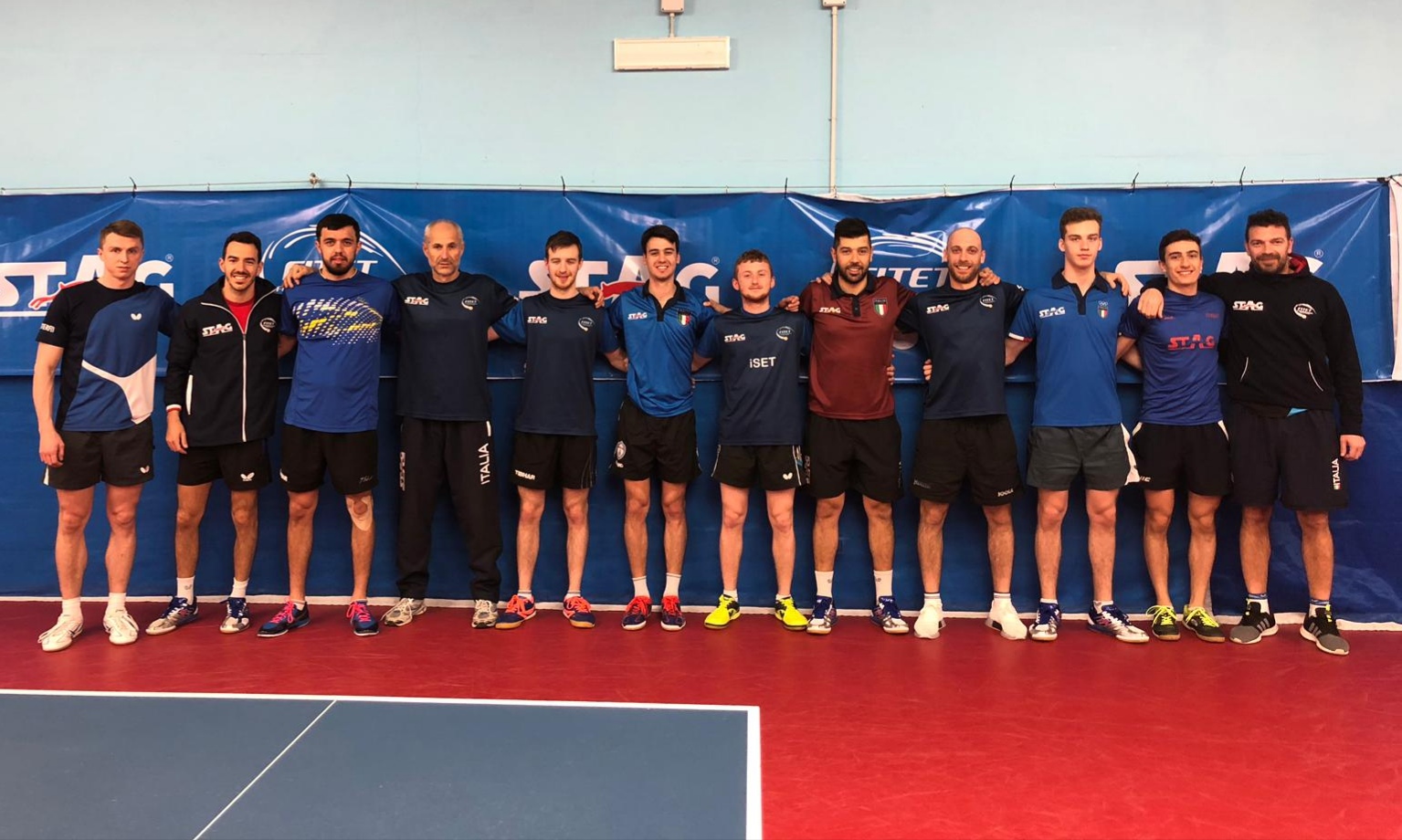 Azzurri stage pre Mondiali di Budapest 2019