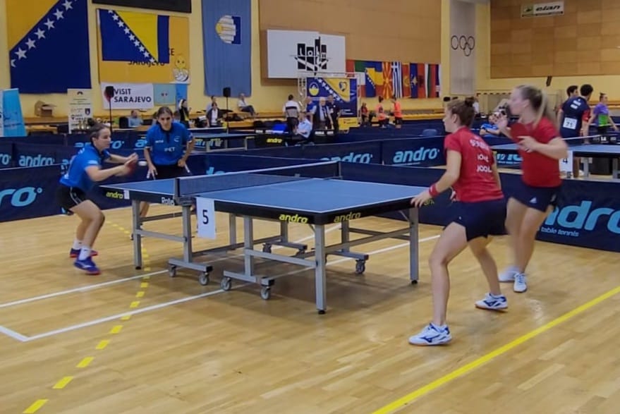 Balkan Senior Championships 2022 Teresa DErcole e Nicoletta Criscione in doppio