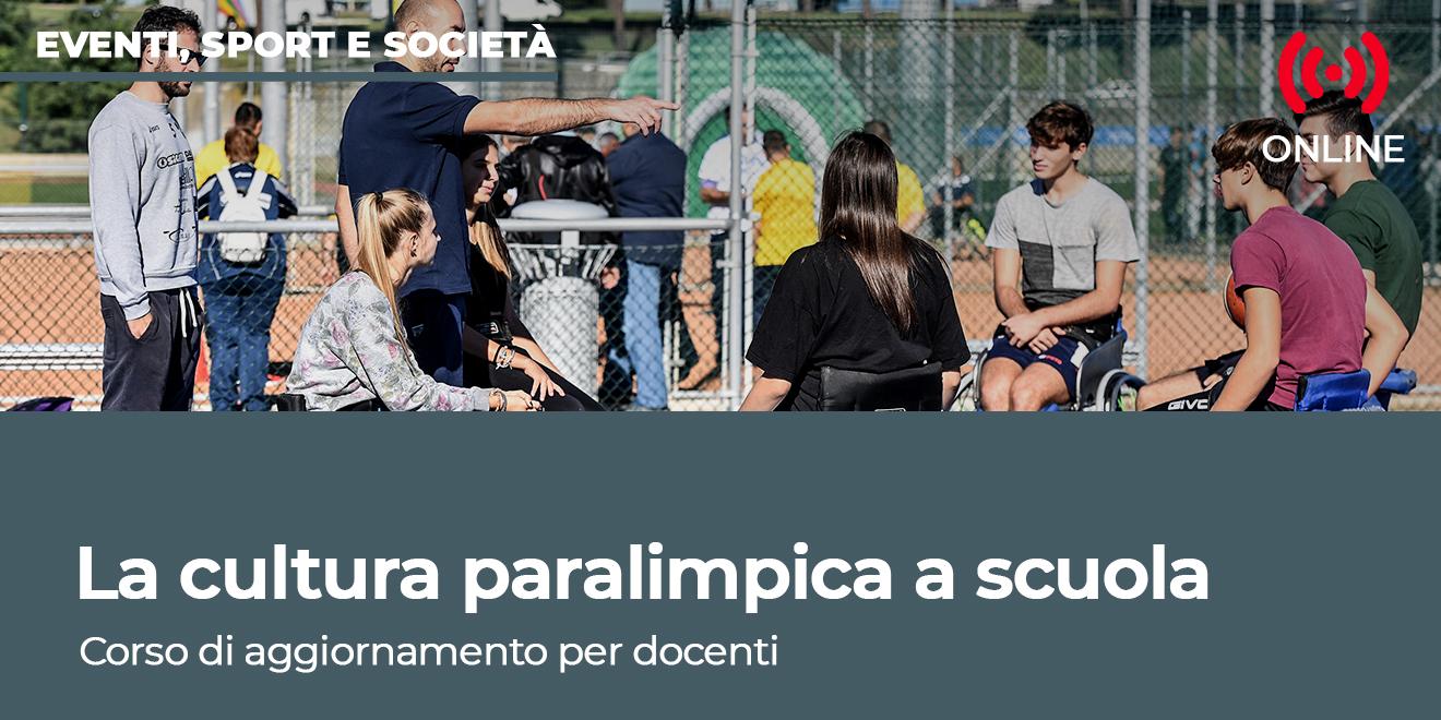 Banner La cultura paralimpica a scuola