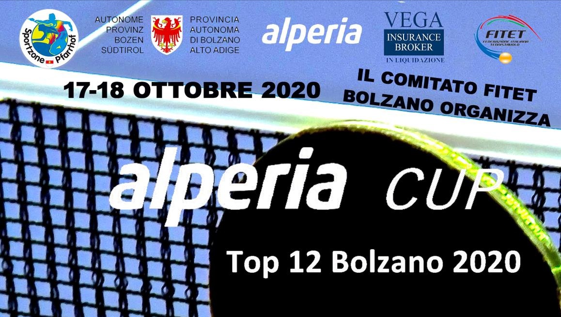 Banner Top 12 di Bolzano 17 18 ottobre 2020