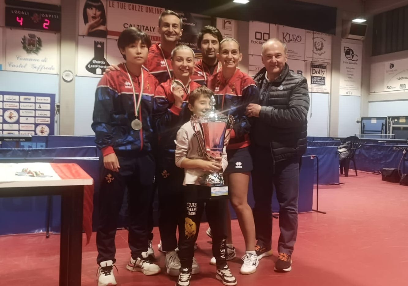 Brunetti Castel Goffredo vince la sesta Supercoppa 2023