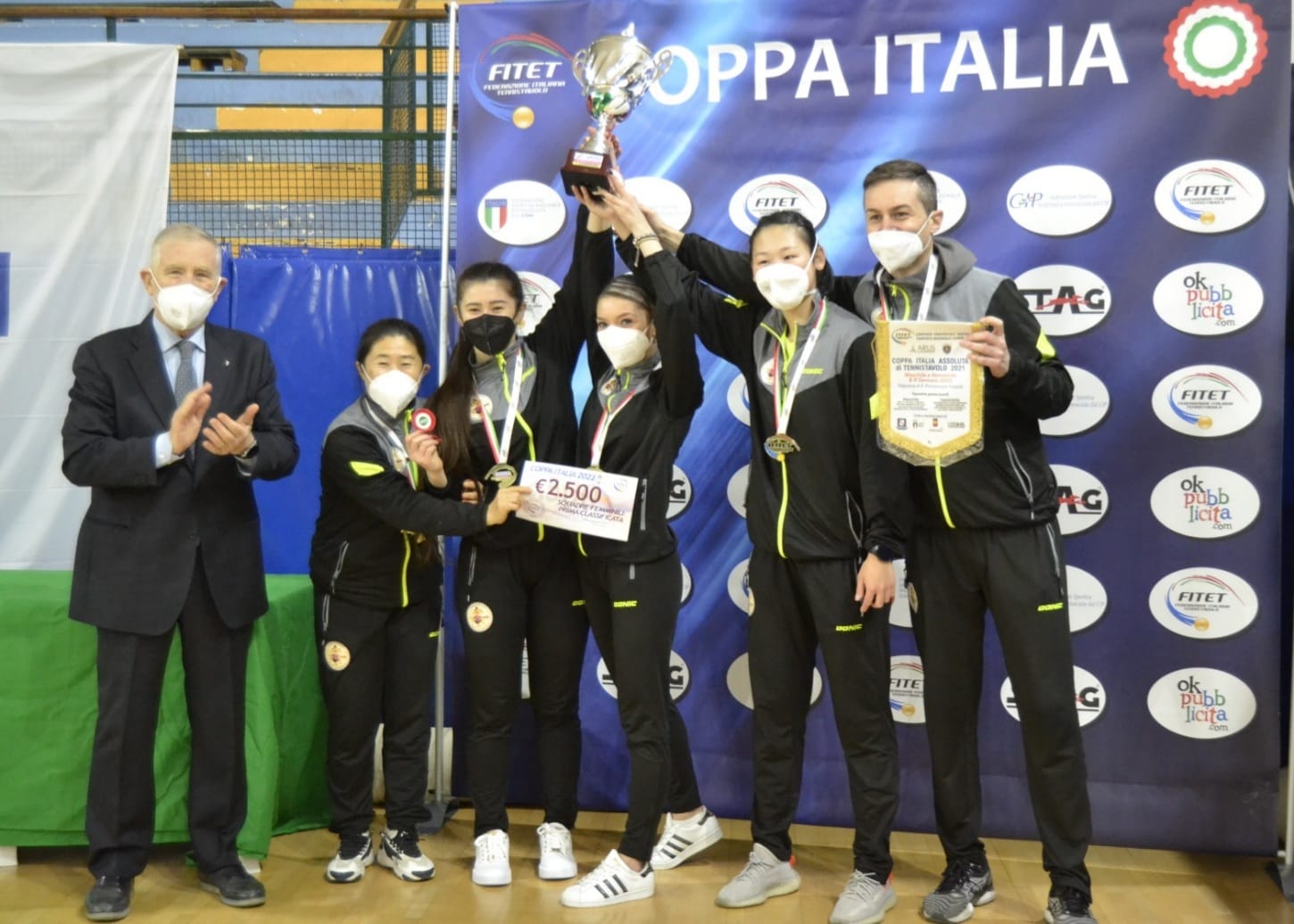 Brunetti Castel Goffredo vincitrice della Coppa Italia 2022
