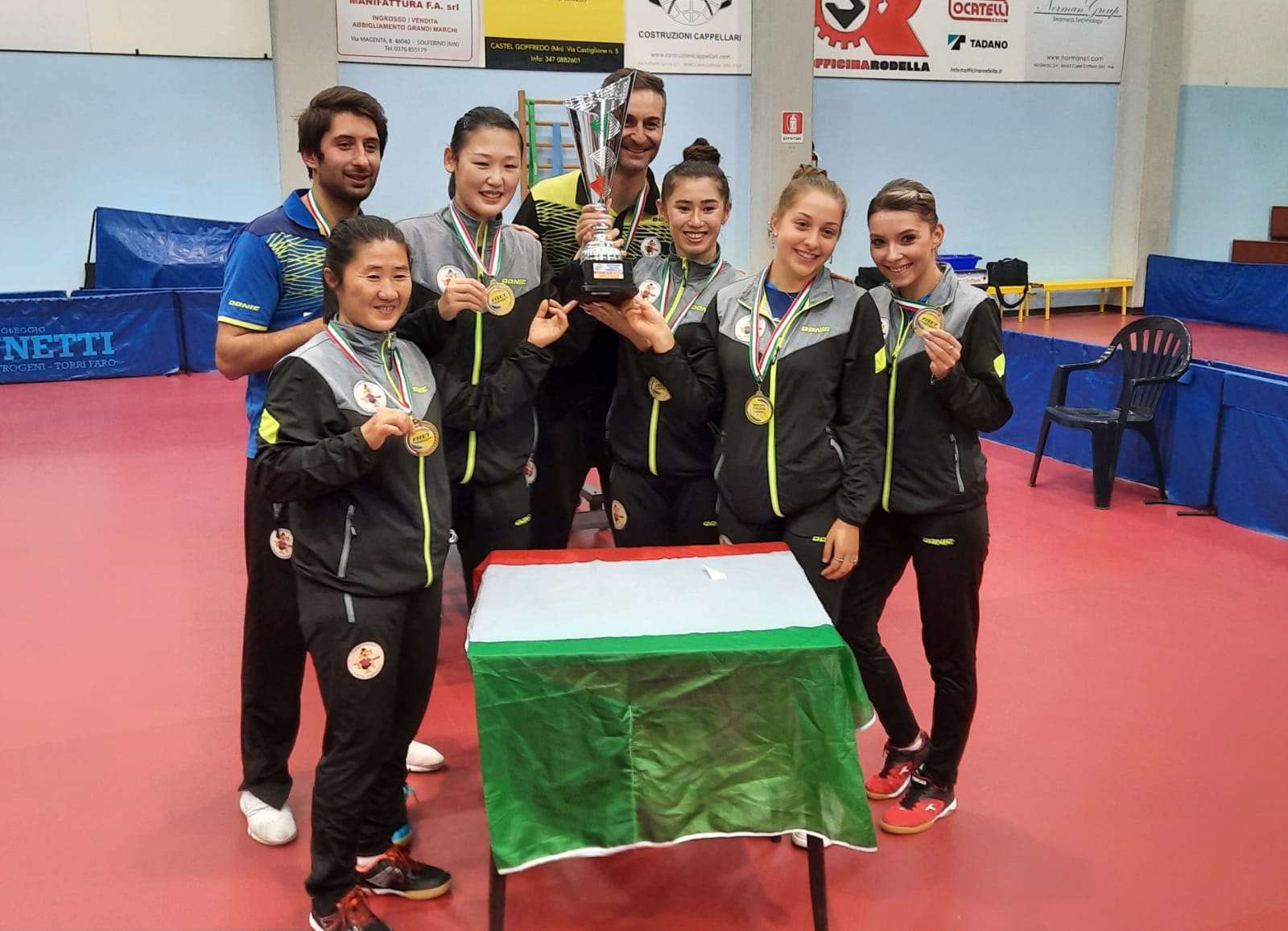 Brunetti Castel Goffredo vincitrice della Supercoppa Italiana 2021