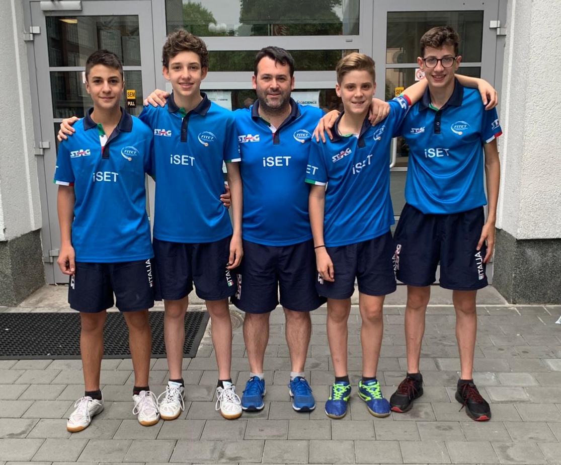 Cadetti azzurri ai Campionati Europei Giovanili 2019