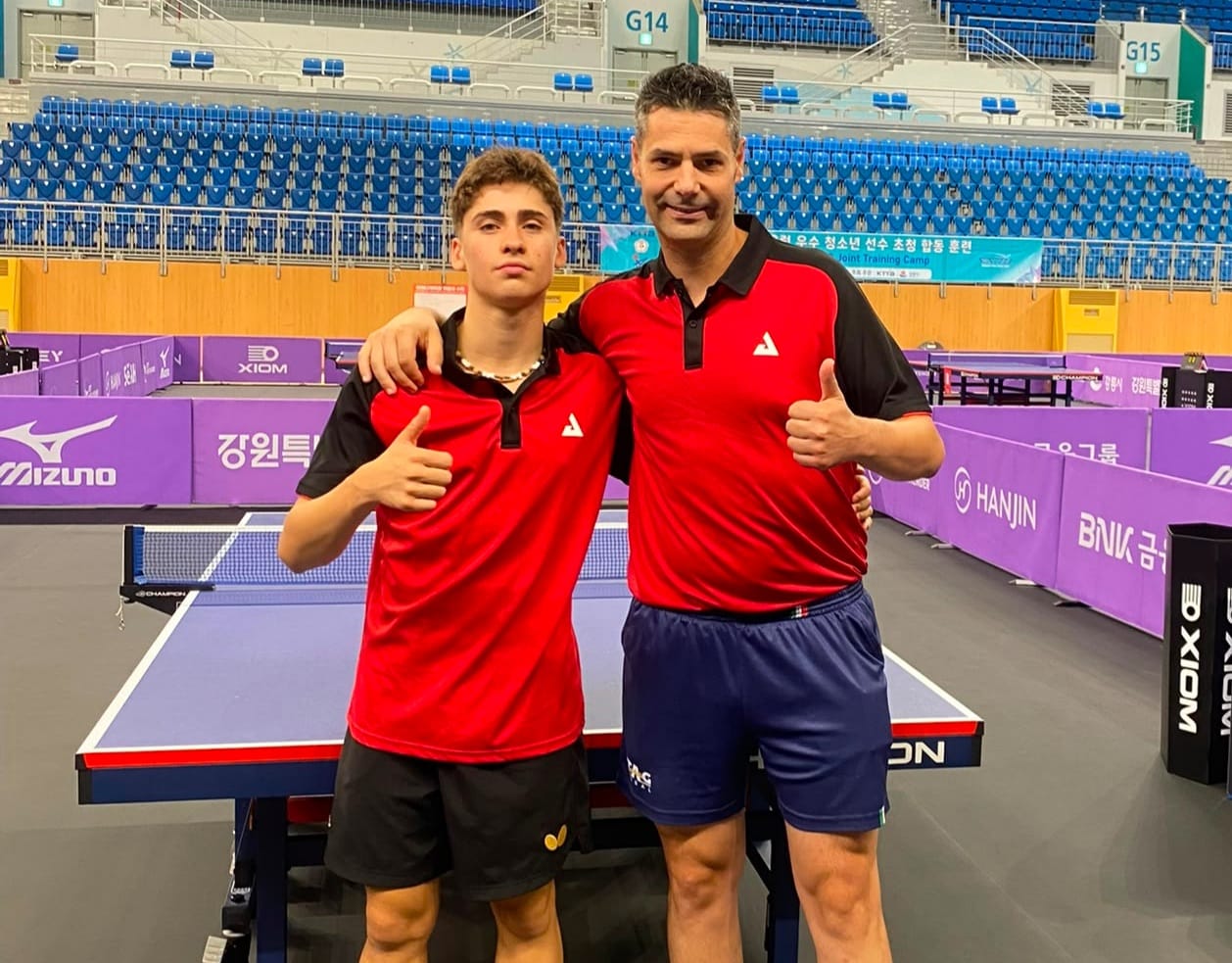 Camp Asia Europe a Gangneung settembre 2026 Francesco Trevisan e Romualdo Manna