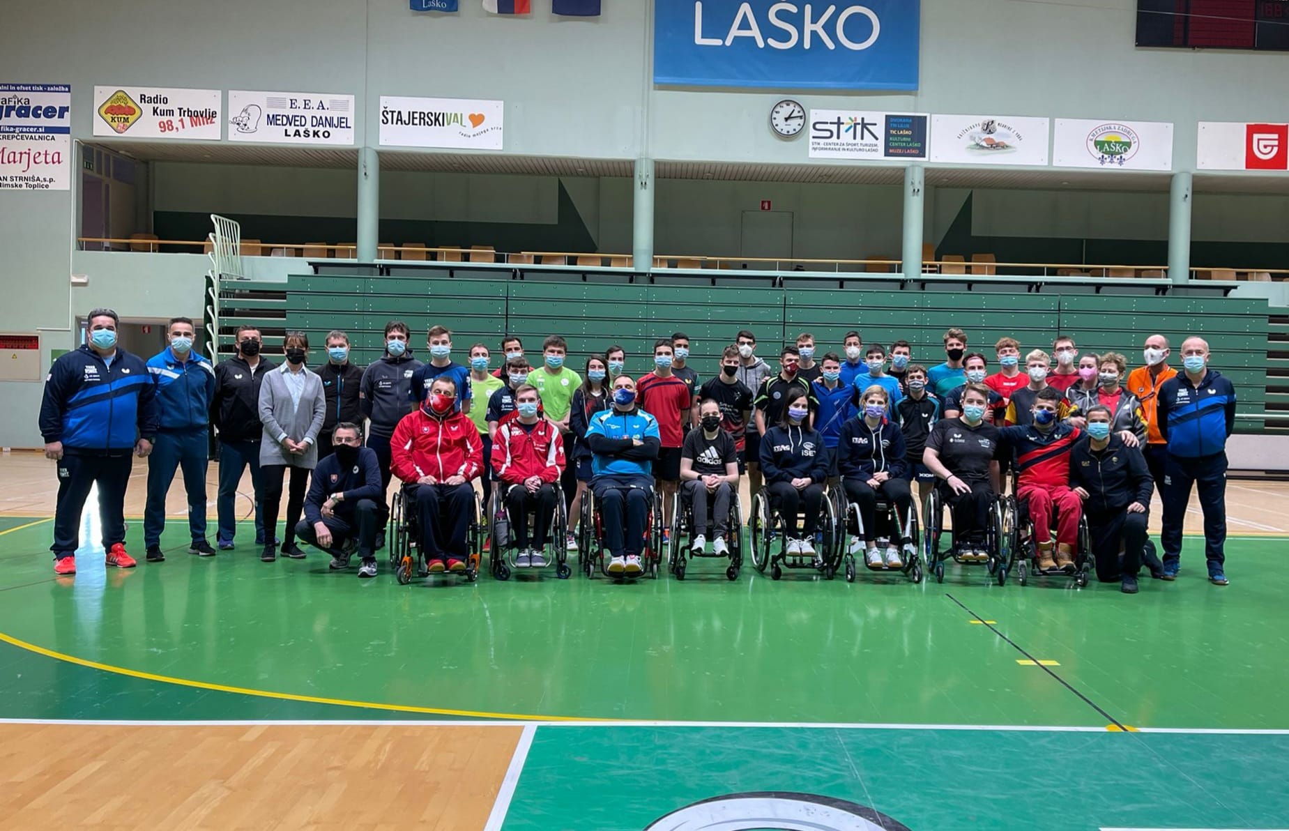 Camp paralimpico Under 23 di Lasko dicembre 2021