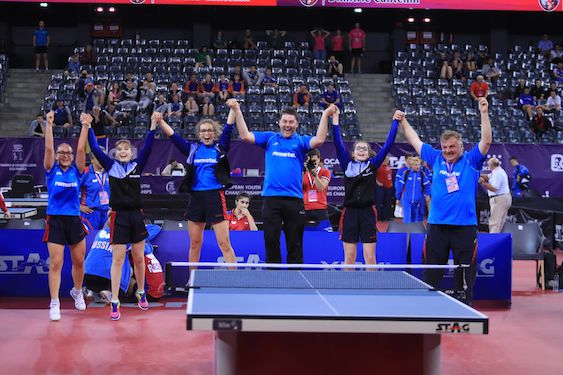 Campionati Europei Giovanili 2018 Romania vincitrice fra le cadette