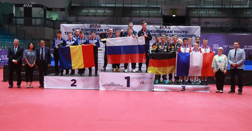 Campionati Europei Giovanili 2019 podio a squadre cadetti
