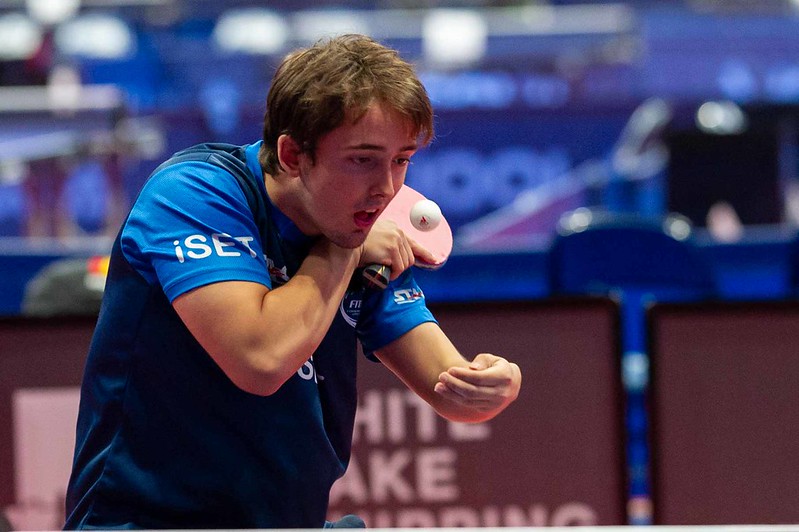 Campionati Europei Giovanili 2022 Andrea Puppo al servizio