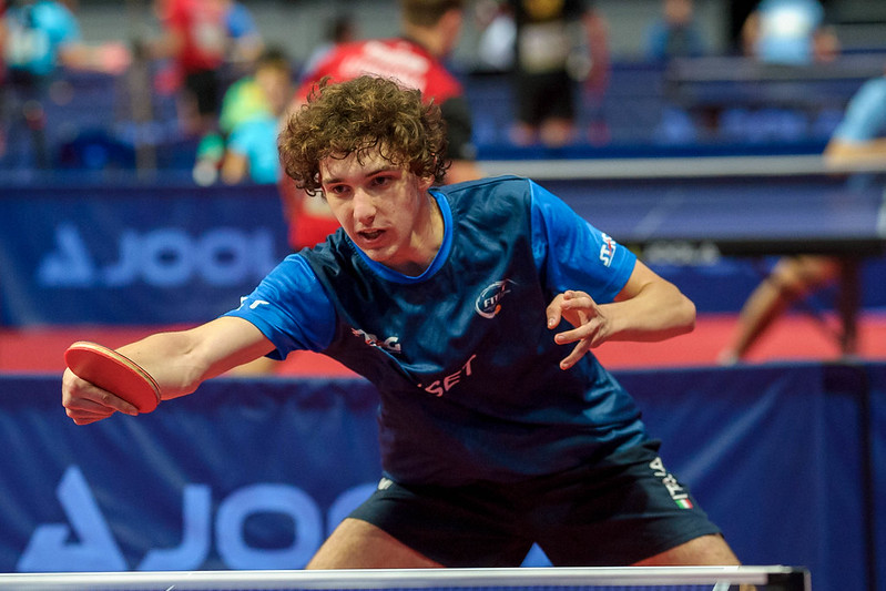 Campionati Europei Giovanili 2022 Federico Vallino Costassa in azione