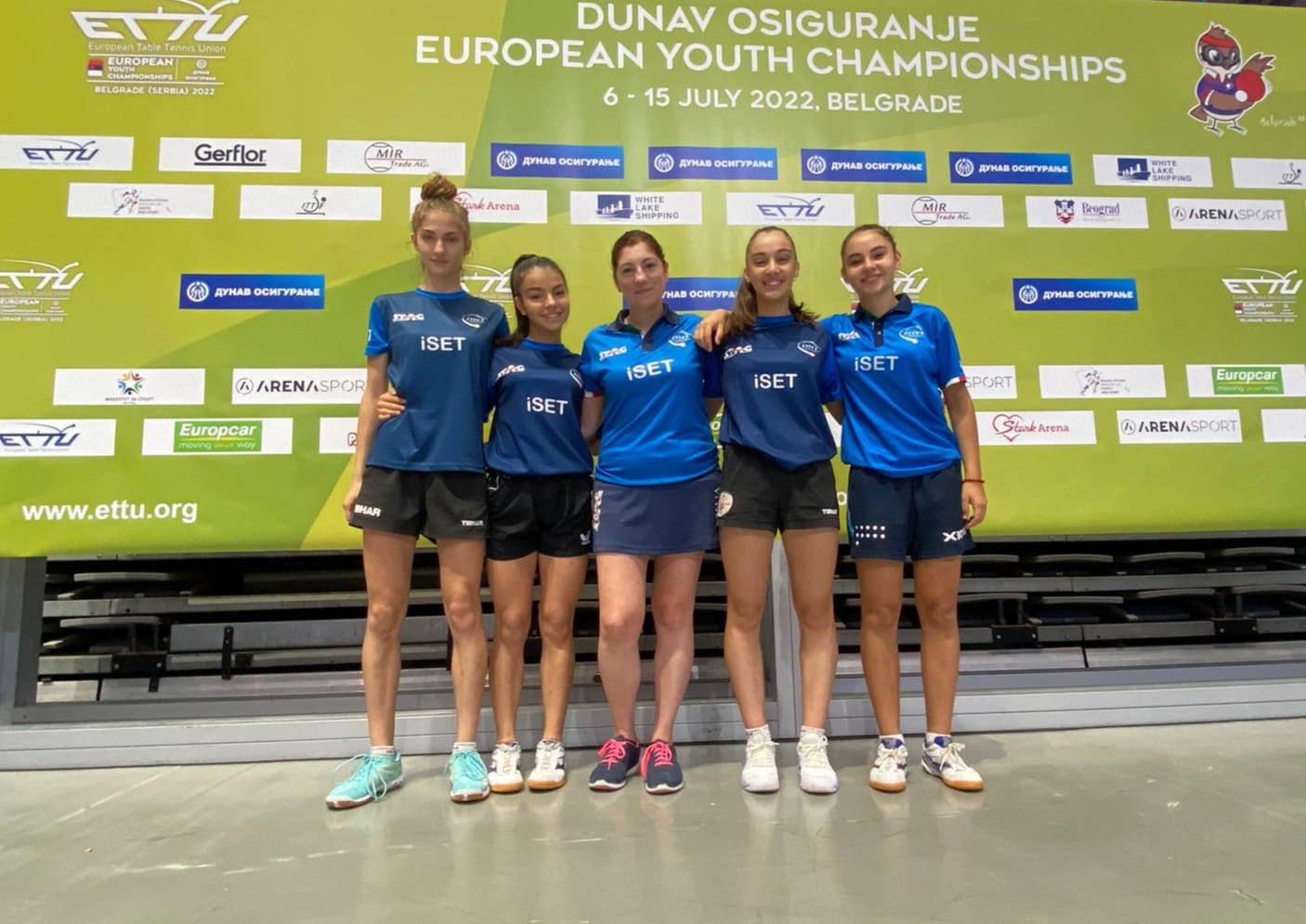 Campionati Europei Giovanili 2022 Nazionale cadette