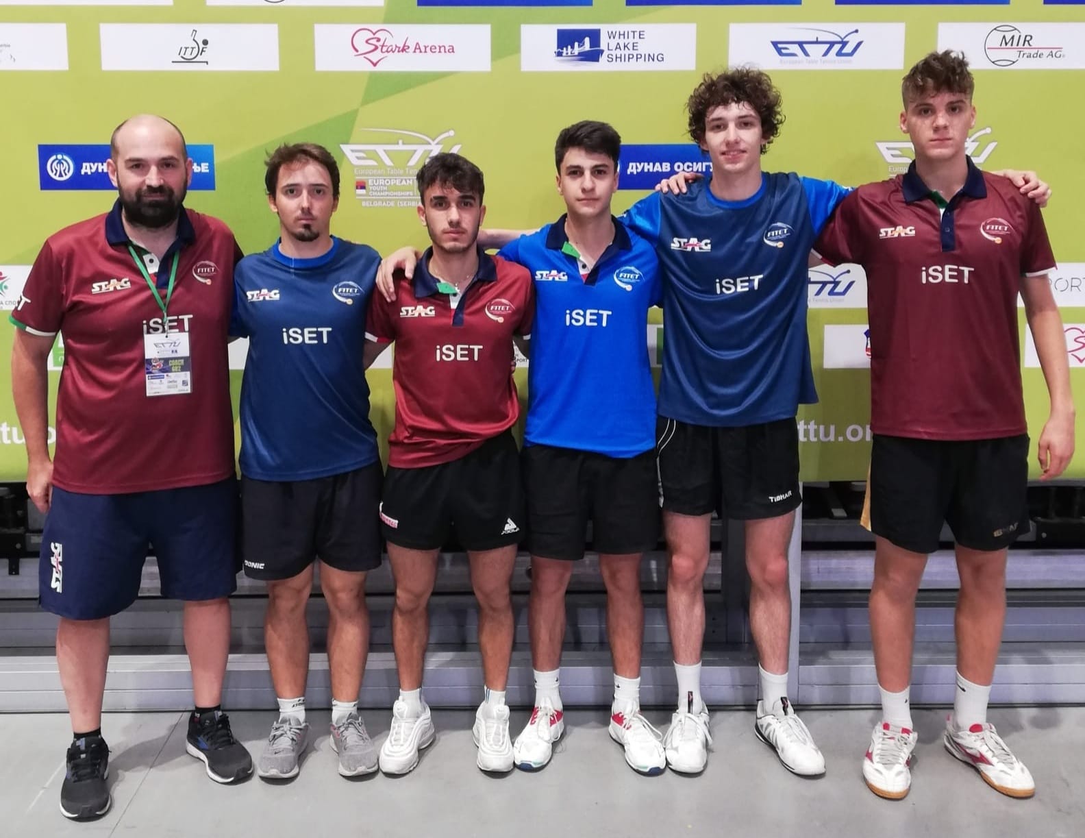 Campionati Europei Giovanili 2022 Nazionale juniores maschile