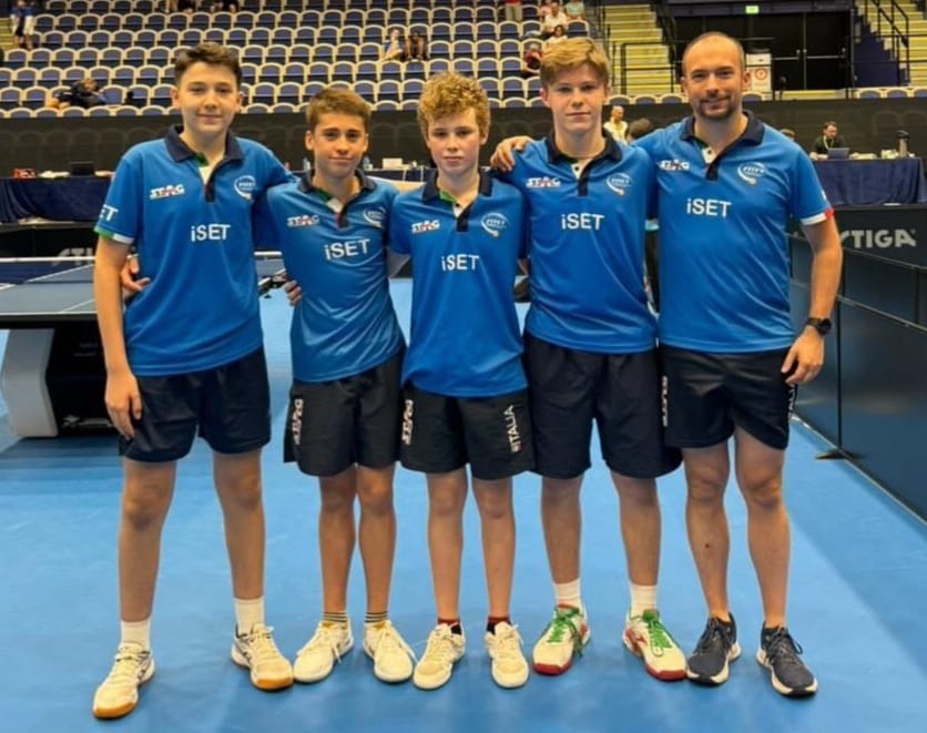 Campionati Europei Giovanili 2024 squadra azzurra Under 15 maschile a Malmo