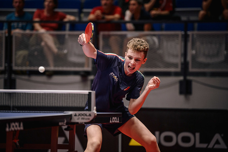 Campionati Europei Giovanili 2025 Danilo Faso di rovescio