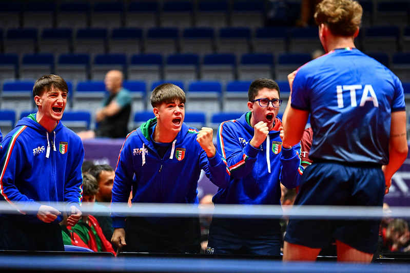 Campionati Europei Giovanili 2025 Italia Under 19 maschile esulta