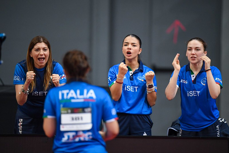 Campionati Europei Giovanili di Gliwice 2023 la squadra Under 15 femminile