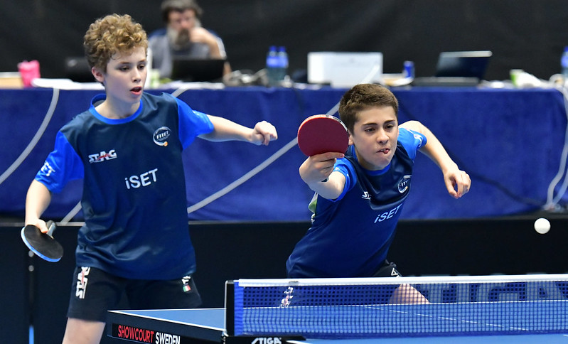 Campionati Europei Giovanili di Malmo 2024 Danilo Faso e Francesco Trevisan in azione