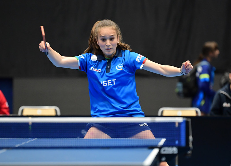 Campionati Europei Giovanili di Malmo 2024 Miriam Carnovale in azione