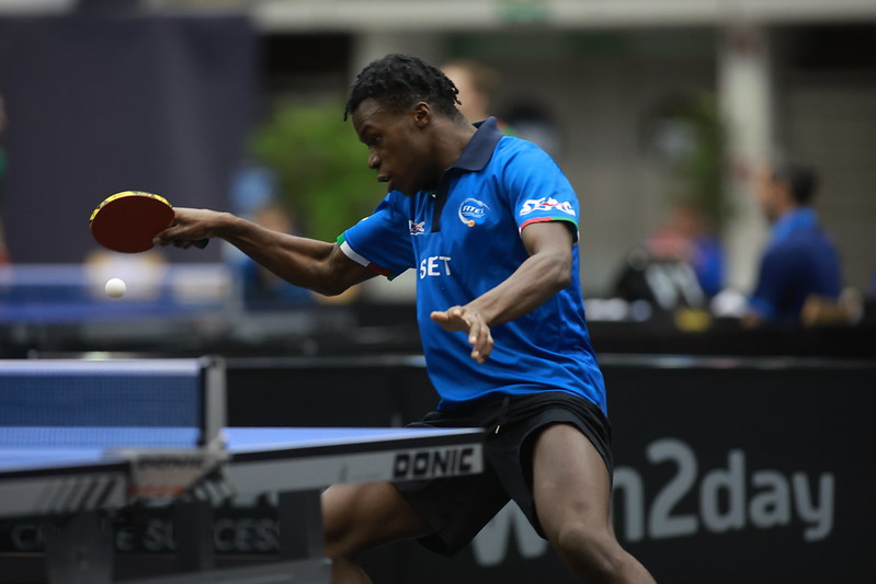 Campionati Europei Individuali di Linz 2024 John Oyebode in azione