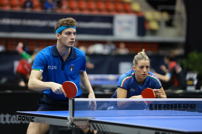 Campionati Europei Individuali di Linz 2024 Matteo Mutti e Debora Vivarelli
