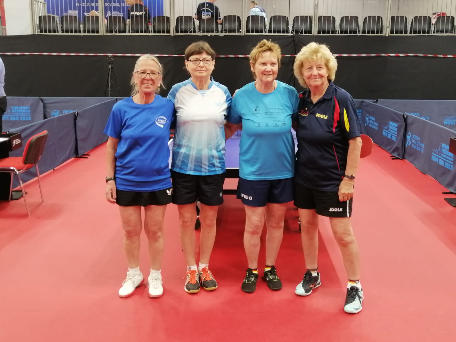 Campionati Europei Master di Novi Sad 2025 Sonja Milic ed Ekaterina Krasnova