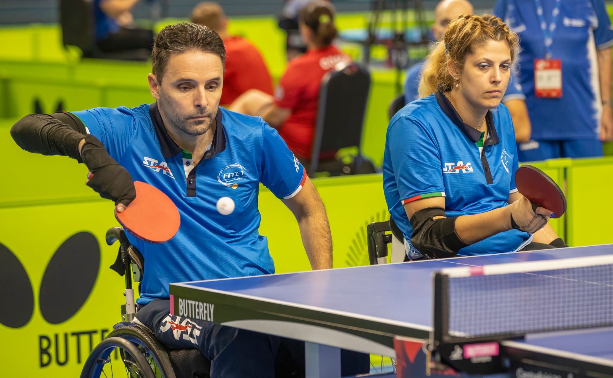 Campionati Europei Paralimpici di Sheffield 2023 Federico Crosara e Giada Rossi campioni nel doppio misto XD4