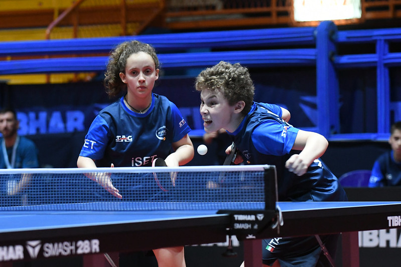 Campionati Europei Under 13 2023 Danilo Faso e Federica Interlandi