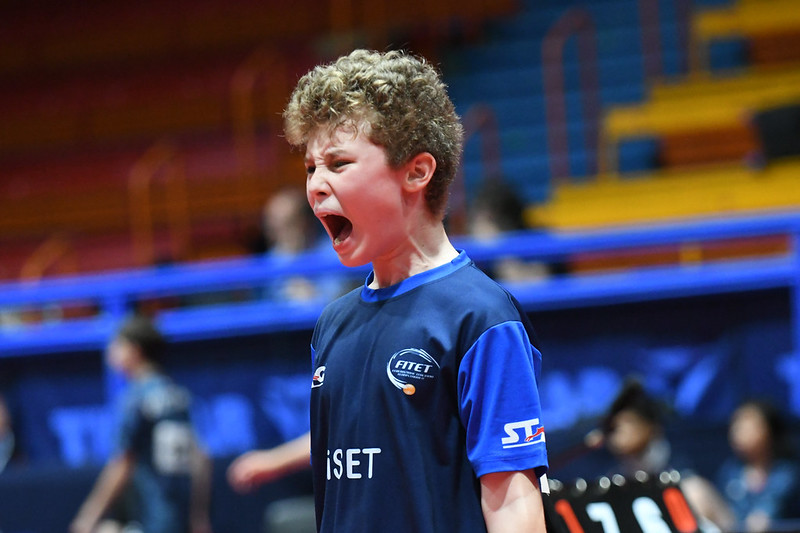 Campionati Europei Under 13 2023 Danilo Faso esulta