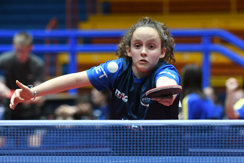Campionati Europei Under 13 2023 Federica Interlandi in azione