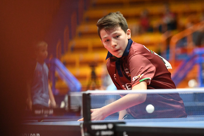 Campionati Europei Under 13 2023 Giulio Campagna in azione