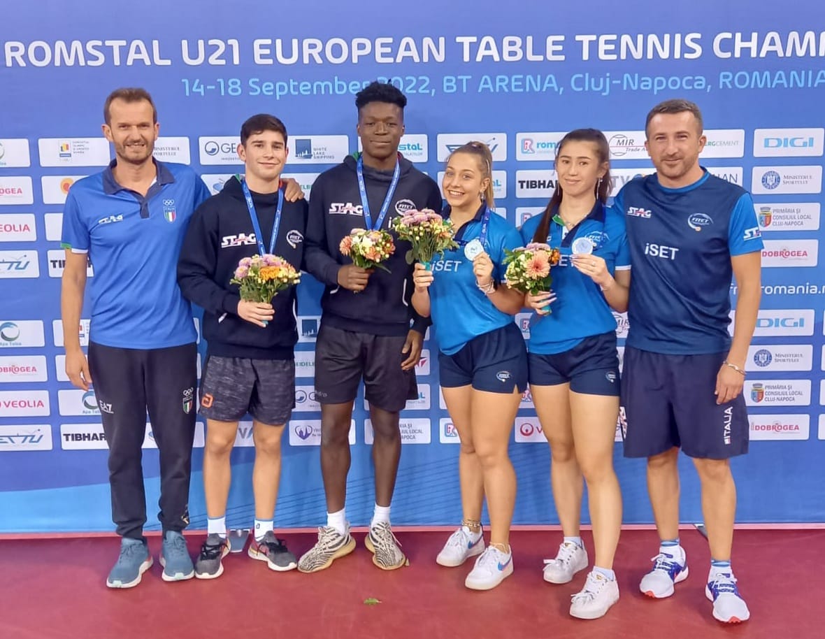 Campionati Europei Under 21 2022 atleti medagliati e tecnici azzurri