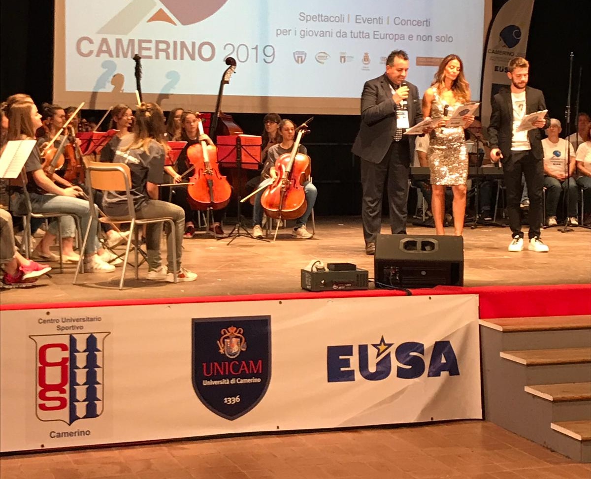Campionati Europei Universitari 2019 di Camerino Cerimonia inaugurale