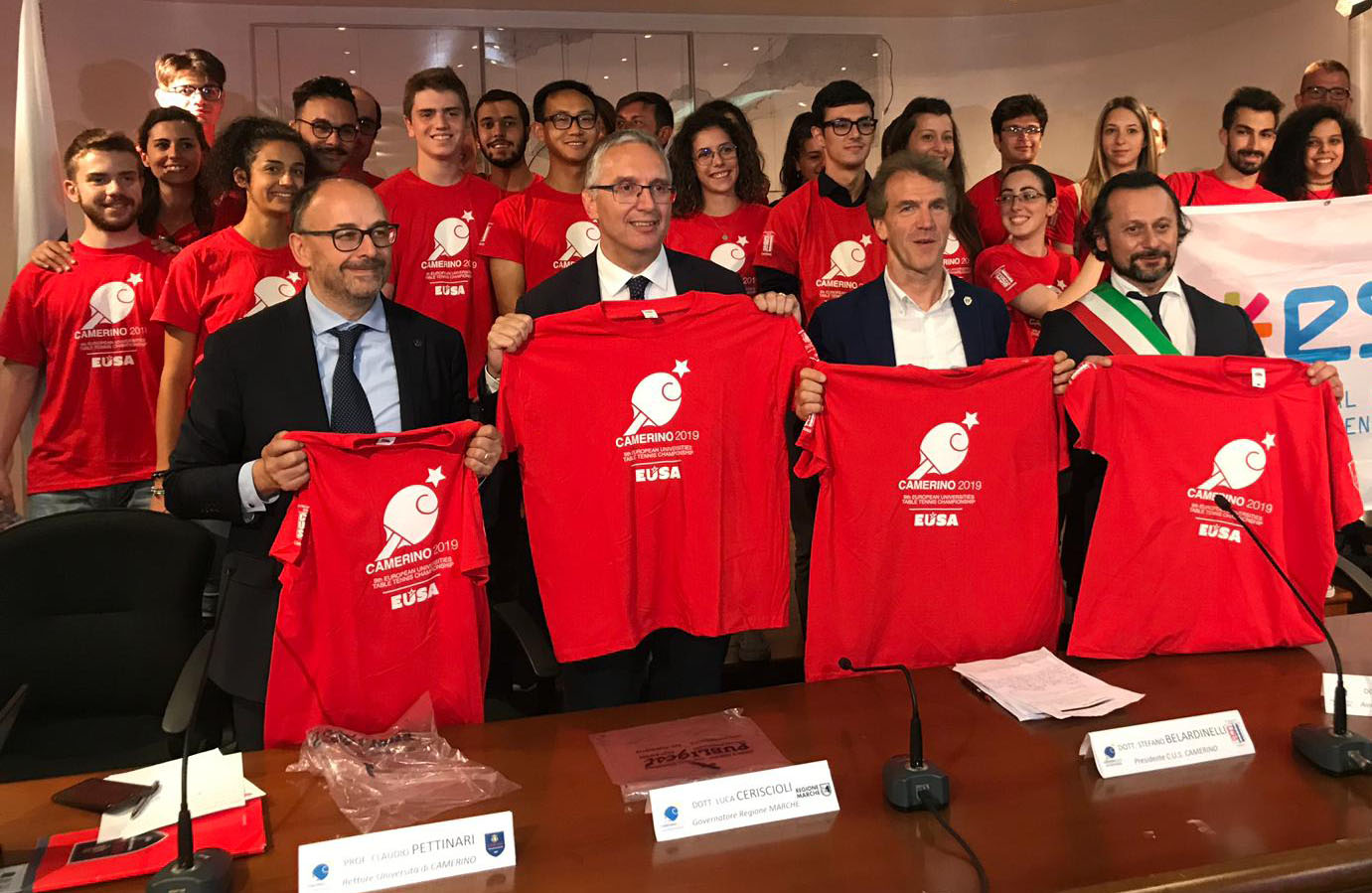 Campionati Europei Universitari 2019 di Camerino presentazione