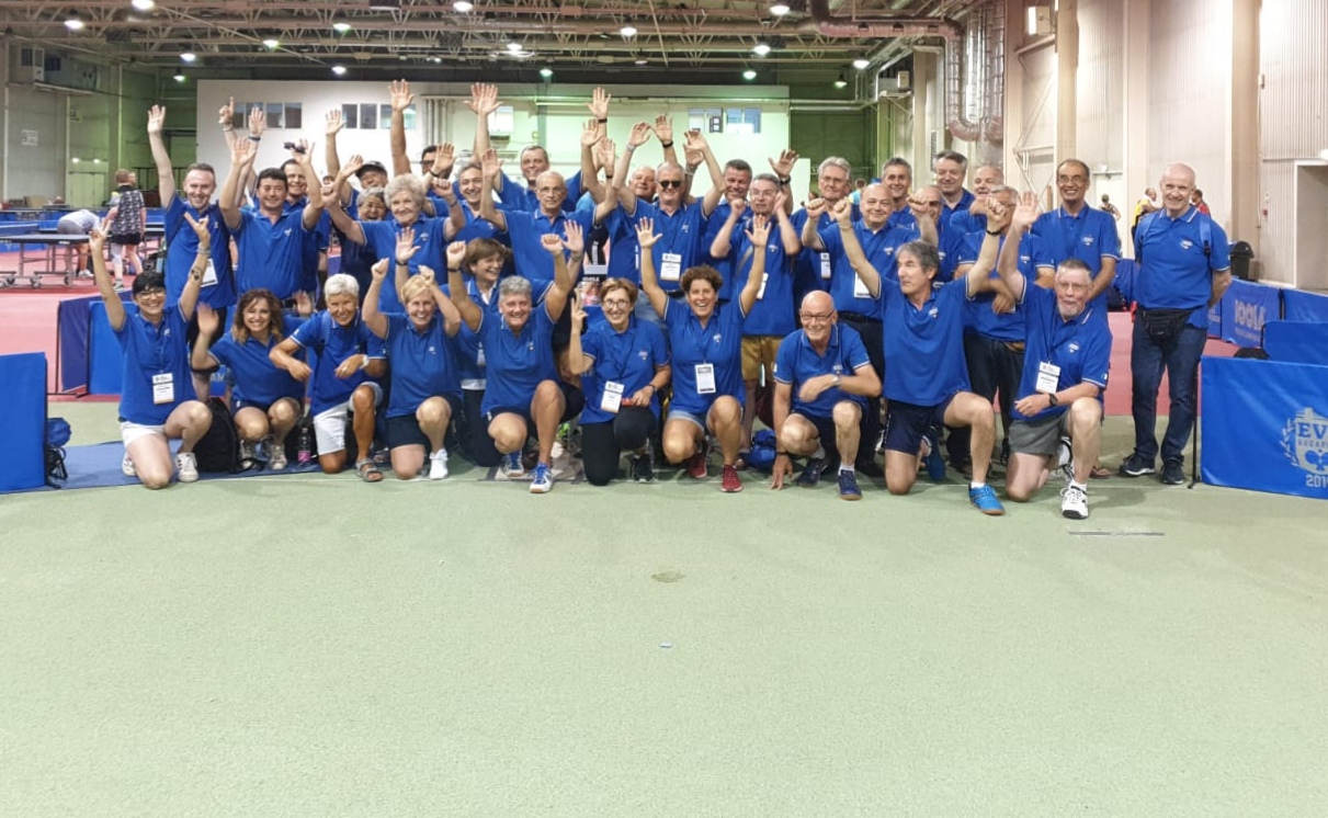 Campionati Europei Veterani 2019 gli azzurri