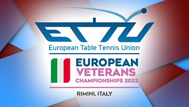 Campionati Europei Veterani 2022 a Rimini logo