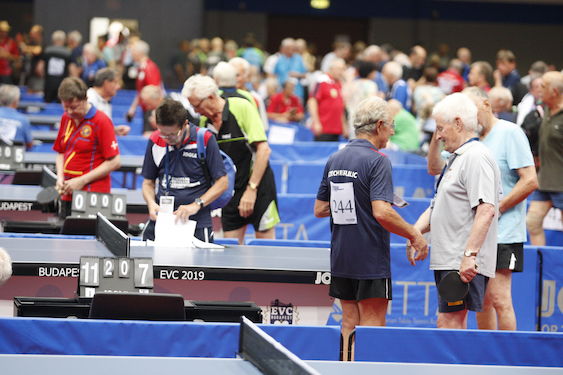 Campionati Europei Veterani a Budapest 2019